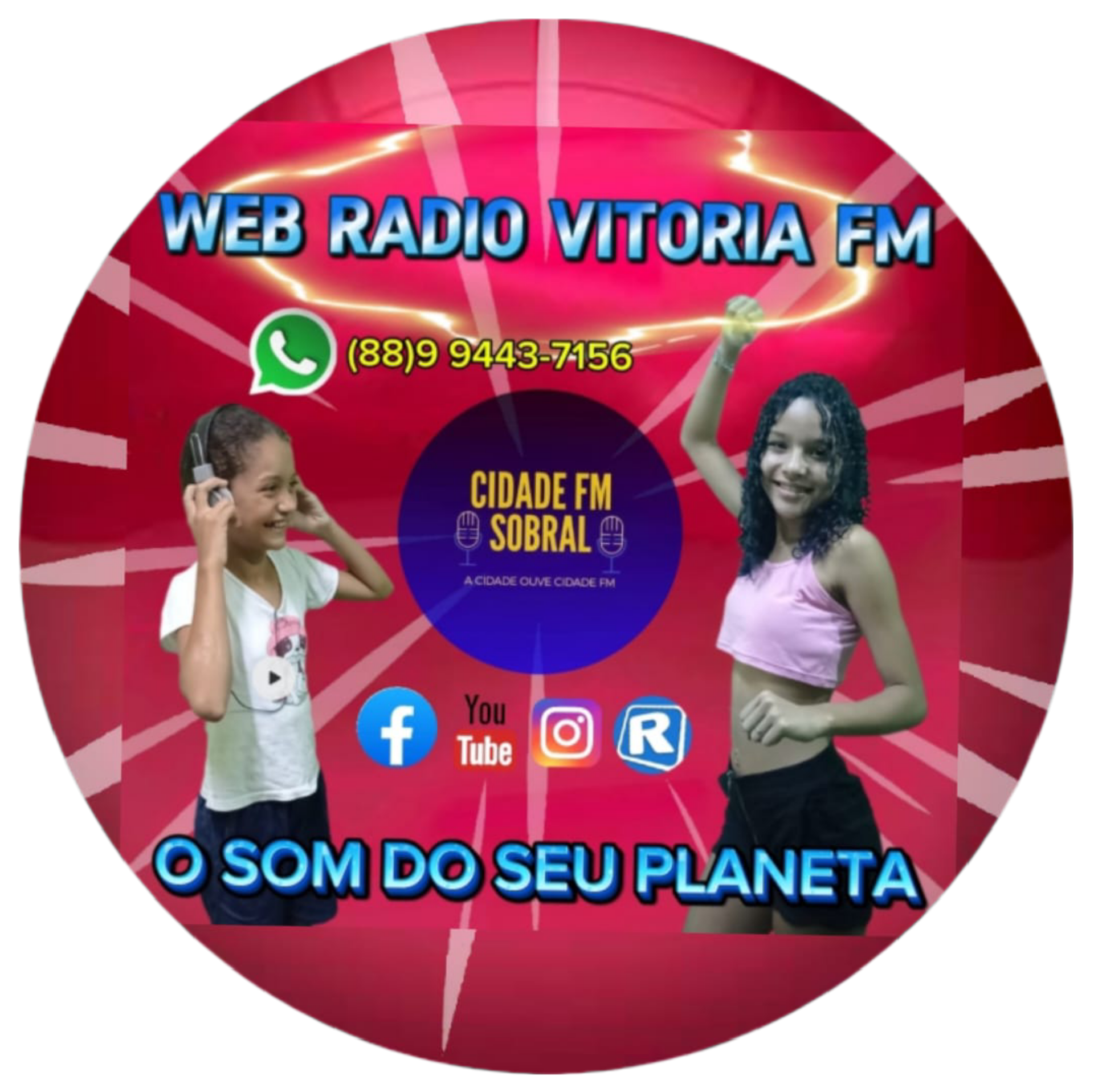 Logo WEB RADIO VITORIA FM
